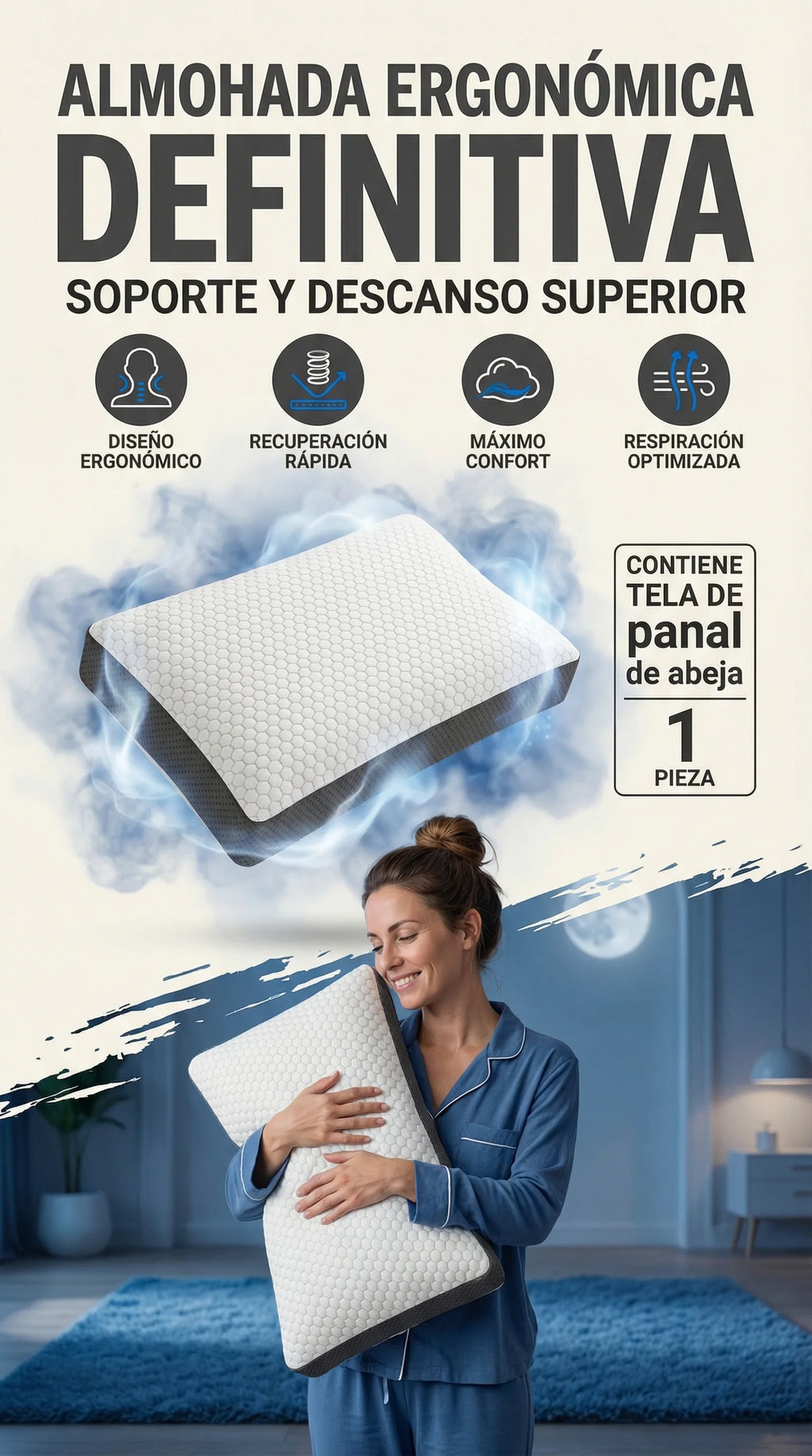 Almohada cervical 🛌